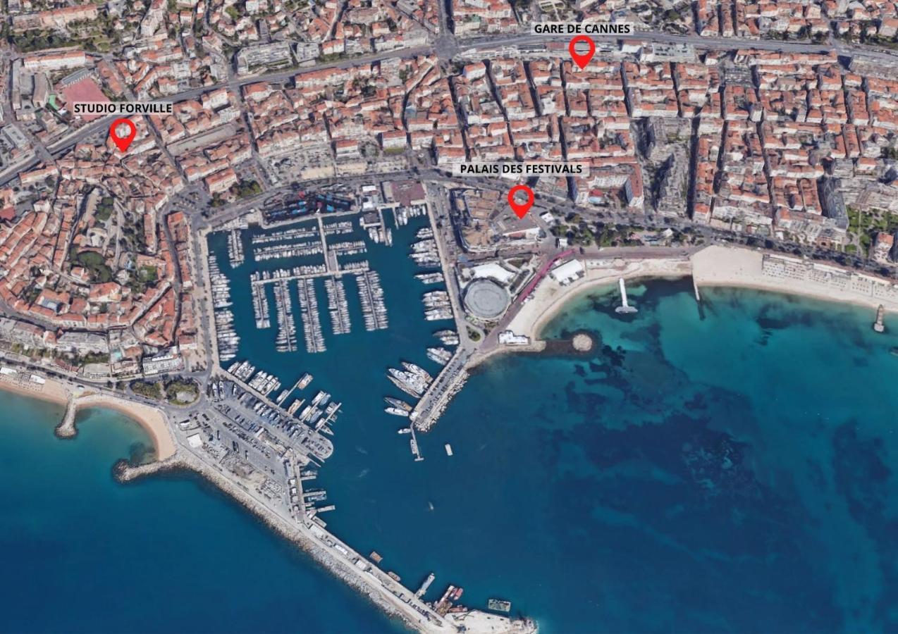 Studio Forville By Scls Locations Cannes Exteriör bild